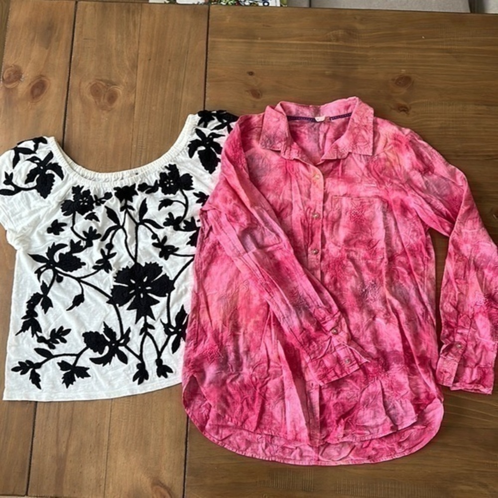 Bundle of two shirts from anthropology